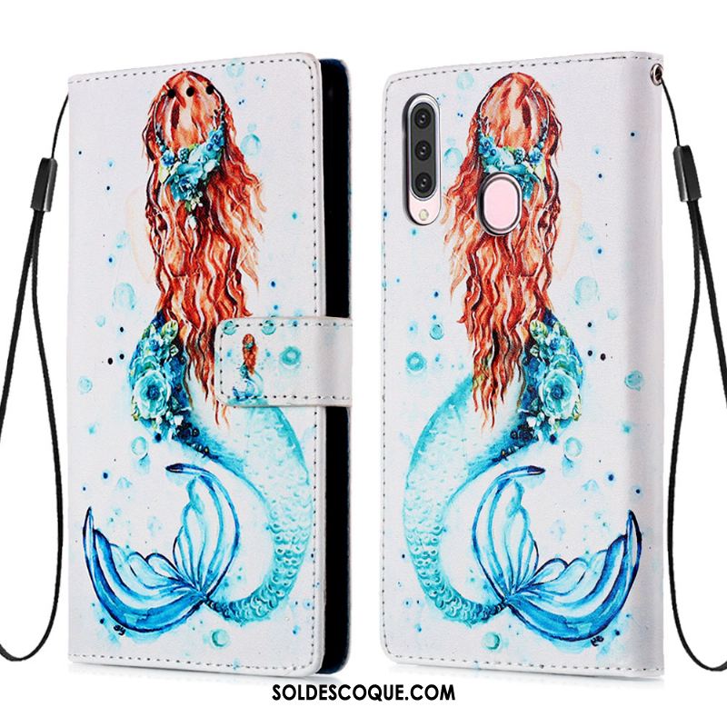 Coque Samsung Galaxy A20s Étoile Carte Fluide Doux Bleu Personnalité En Vente