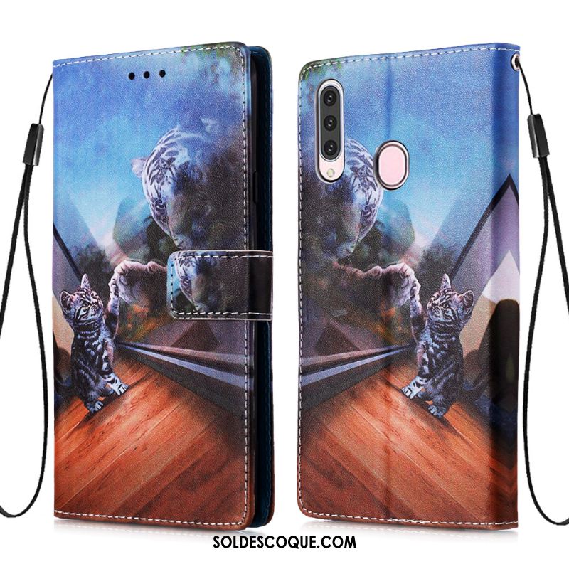 Coque Samsung Galaxy A20s Étoile Carte Fluide Doux Bleu Personnalité En Vente