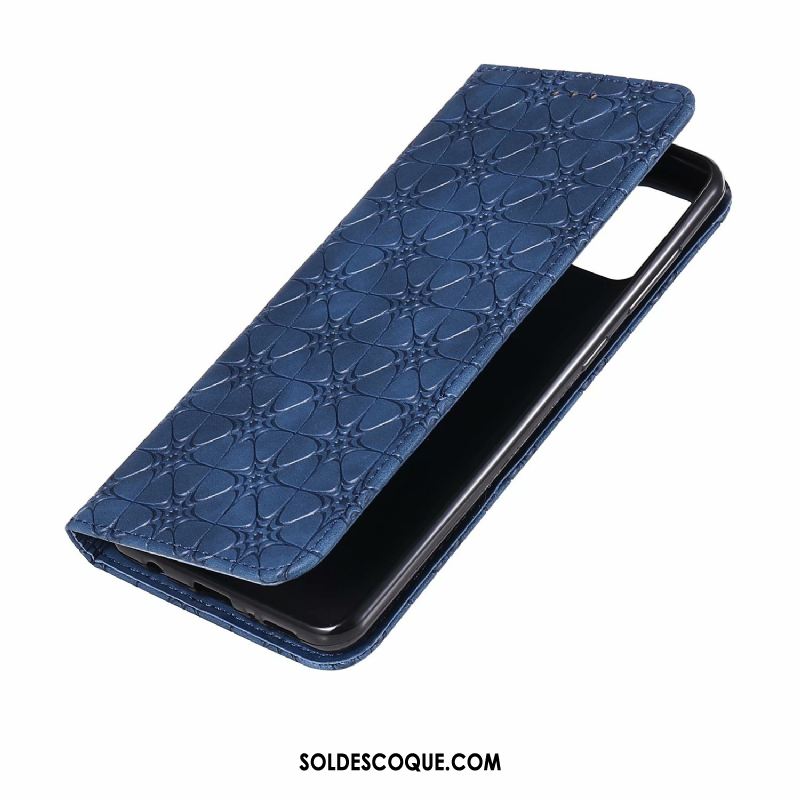 Coque Samsung Galaxy A21s Chanceux Nouveau Étui En Cuir Tout Compris Violet Soldes