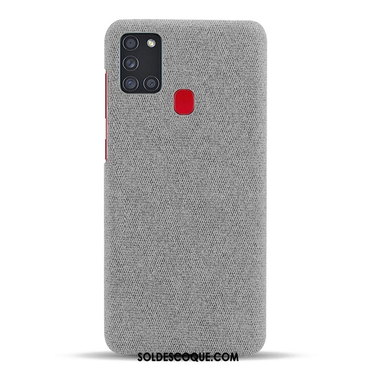 Coque Samsung Galaxy A21s Téléphone Portable Toile Gris Difficile Personnalité En Ligne