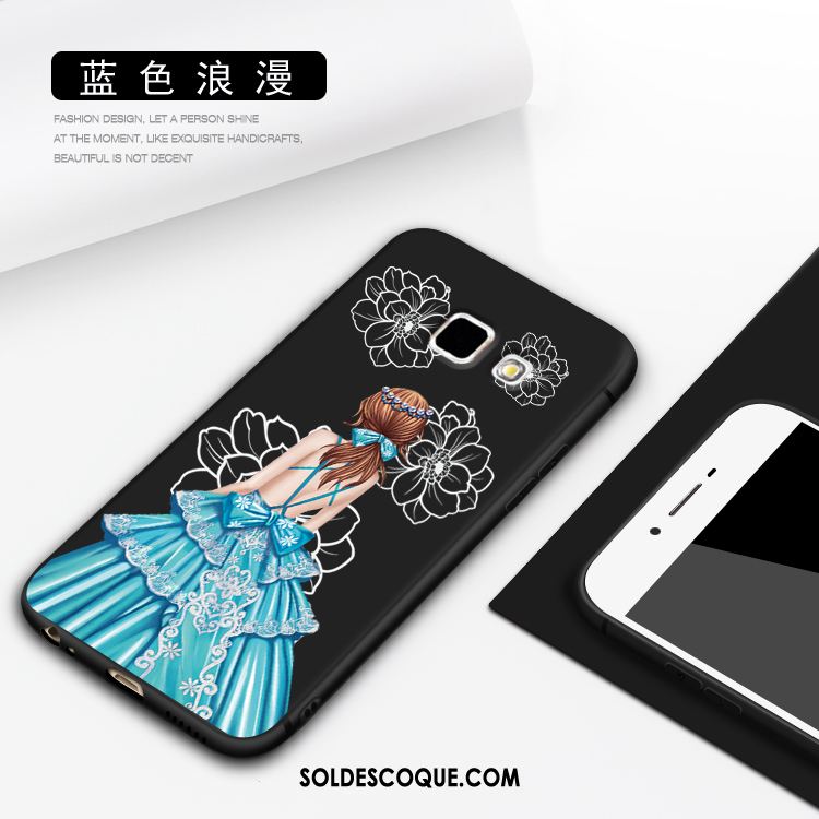 Coque Samsung Galaxy A3 2016 Incassable Créatif Étoile Noir Téléphone Portable Soldes
