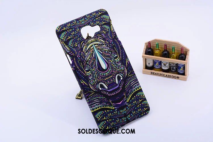 Coque Samsung Galaxy A3 2016 Étui Loup Étoile Totem Difficile Pas Cher