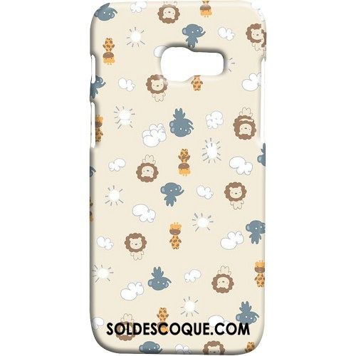 Coque Samsung Galaxy A3 2017 Bleu Vent Frais Protection Délavé En Daim Soldes