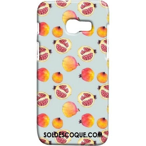 Coque Samsung Galaxy A3 2017 Bleu Vent Frais Protection Délavé En Daim Soldes