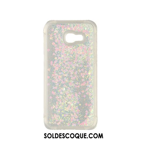 Coque Samsung Galaxy A3 2017 Dessin Animé Quicksand Fluide Doux Silicone Ornements Suspendus Pas Cher