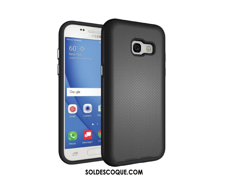 Coque Samsung Galaxy A3 2017 Fibre Armure Incassable Téléphone Portable Modèle Fleurie Soldes