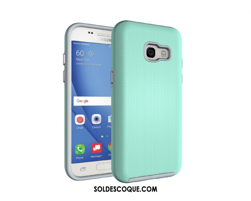 Coque Samsung Galaxy A3 2017 Fibre Armure Incassable Téléphone Portable Modèle Fleurie Soldes