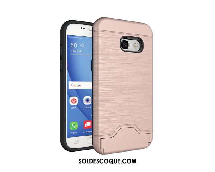 Coque Samsung Galaxy A3 2017 Incassable Téléphone Portable Fluo Carte Protection France