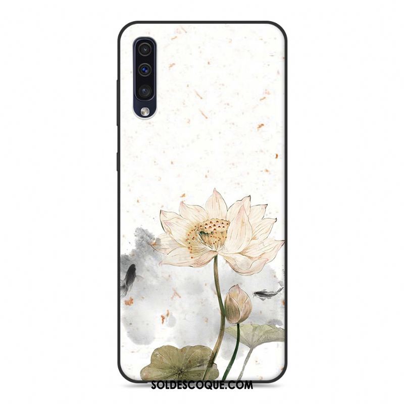 Coque Samsung Galaxy A30s Blanc Style Chinois Créatif Étui Étoile En Ligne