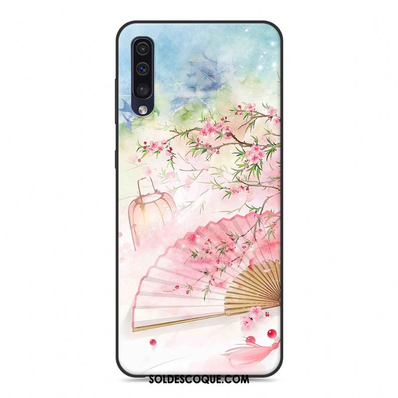 Coque Samsung Galaxy A30s Blanc Style Chinois Créatif Étui Étoile En Ligne