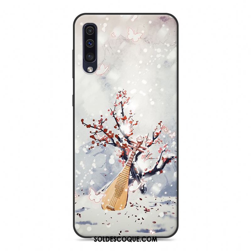 Coque Samsung Galaxy A30s Blanc Style Chinois Créatif Étui Étoile En Ligne