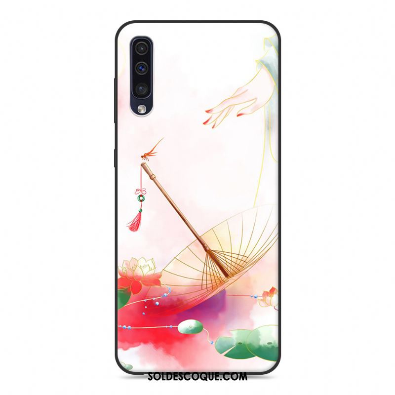 Coque Samsung Galaxy A30s Blanc Style Chinois Créatif Étui Étoile En Ligne