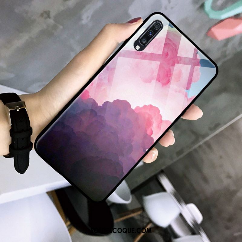 Coque Samsung Galaxy A30s Ciel Étoilé Verre Téléphone Portable Dégradé Étoile En Vente