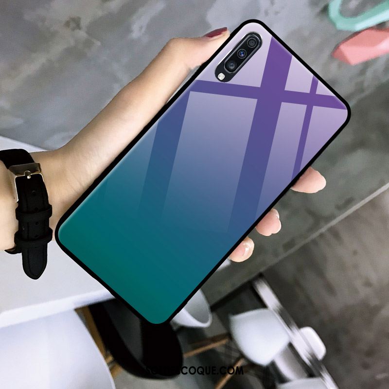 Coque Samsung Galaxy A30s Ciel Étoilé Verre Téléphone Portable Dégradé Étoile En Vente