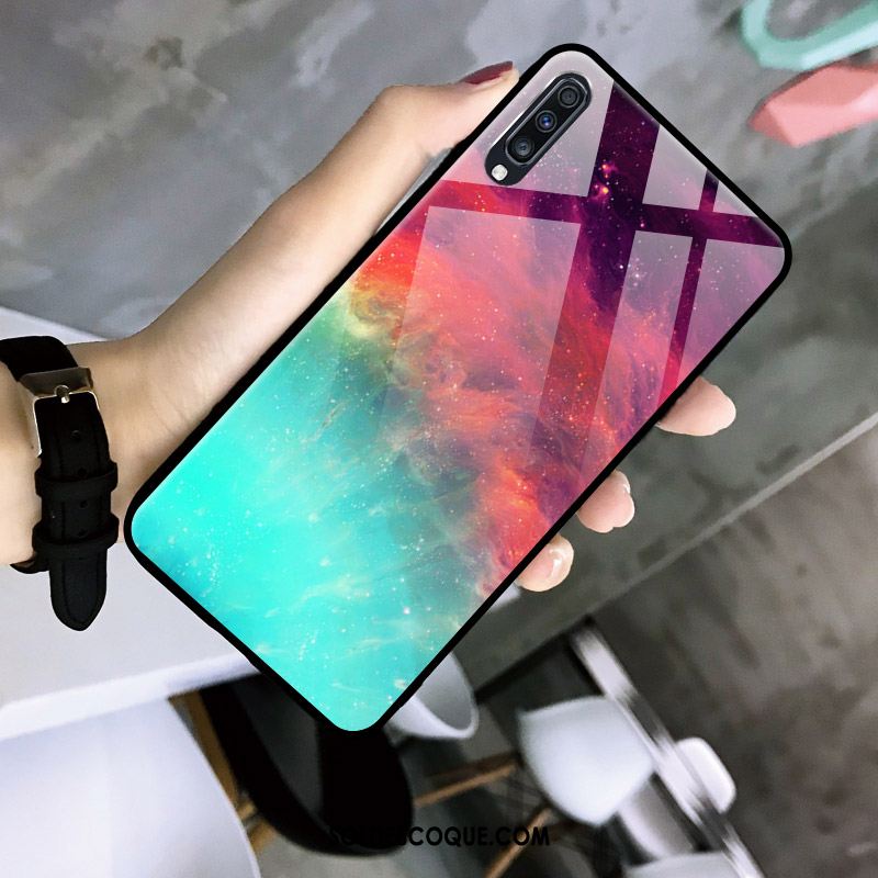 Coque Samsung Galaxy A30s Ciel Étoilé Verre Téléphone Portable Dégradé Étoile En Vente