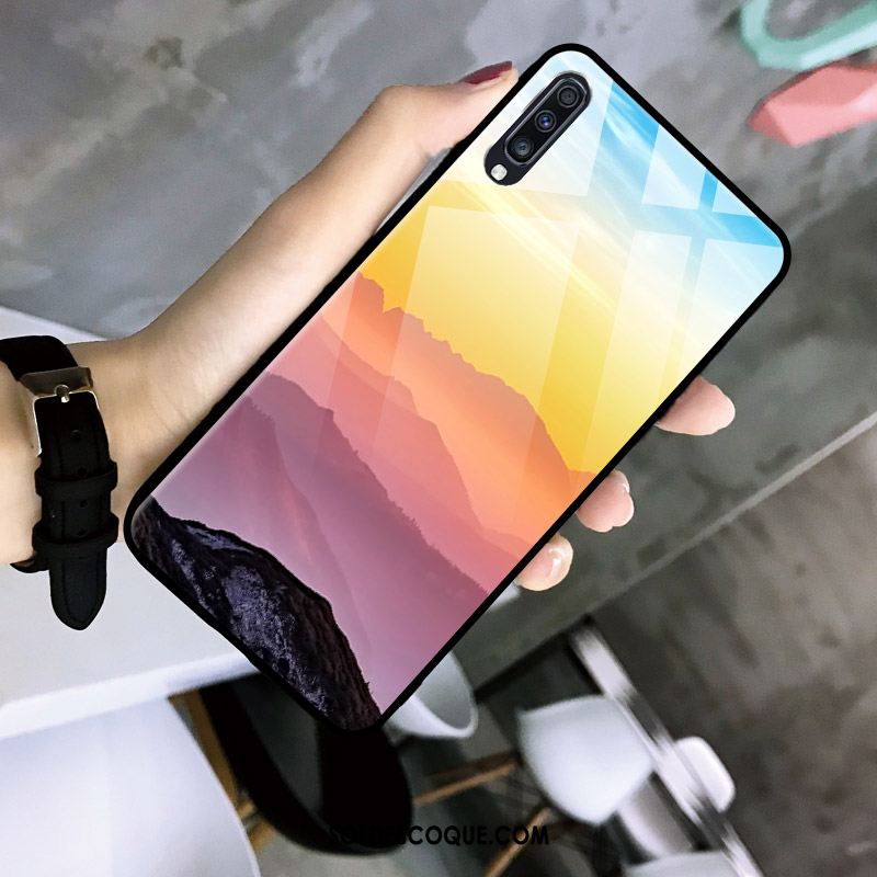 Coque Samsung Galaxy A30s Ciel Étoilé Verre Téléphone Portable Dégradé Étoile En Vente