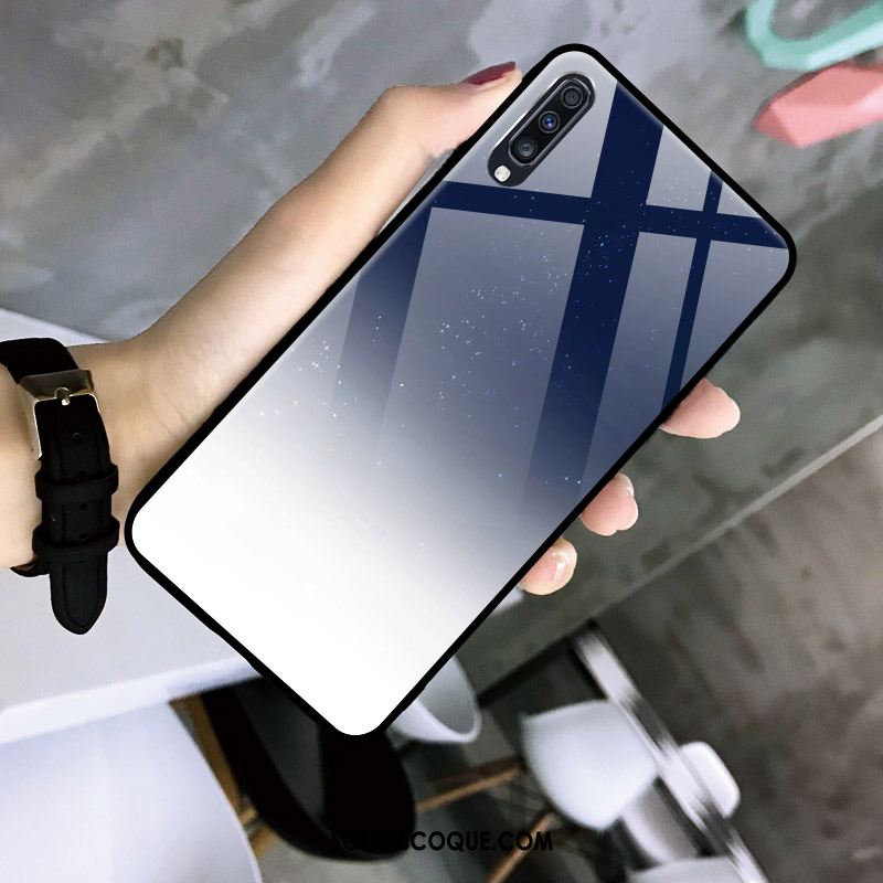 Coque Samsung Galaxy A30s Ciel Étoilé Verre Téléphone Portable Dégradé Étoile En Vente