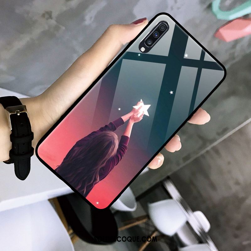 Coque Samsung Galaxy A30s Ciel Étoilé Verre Téléphone Portable Dégradé Étoile En Vente