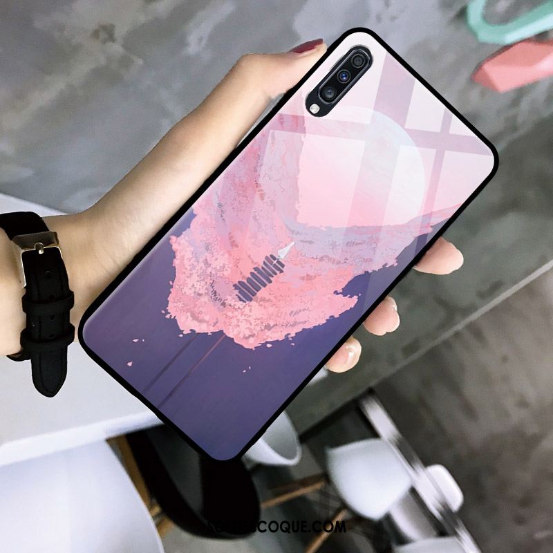 Coque Samsung Galaxy A30s Ciel Étoilé Verre Téléphone Portable Dégradé Étoile En Vente