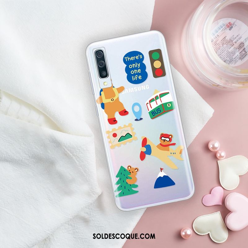 Coque Samsung Galaxy A30s Créatif Tout Compris Étoile Dessin Animé Motif En Ligne