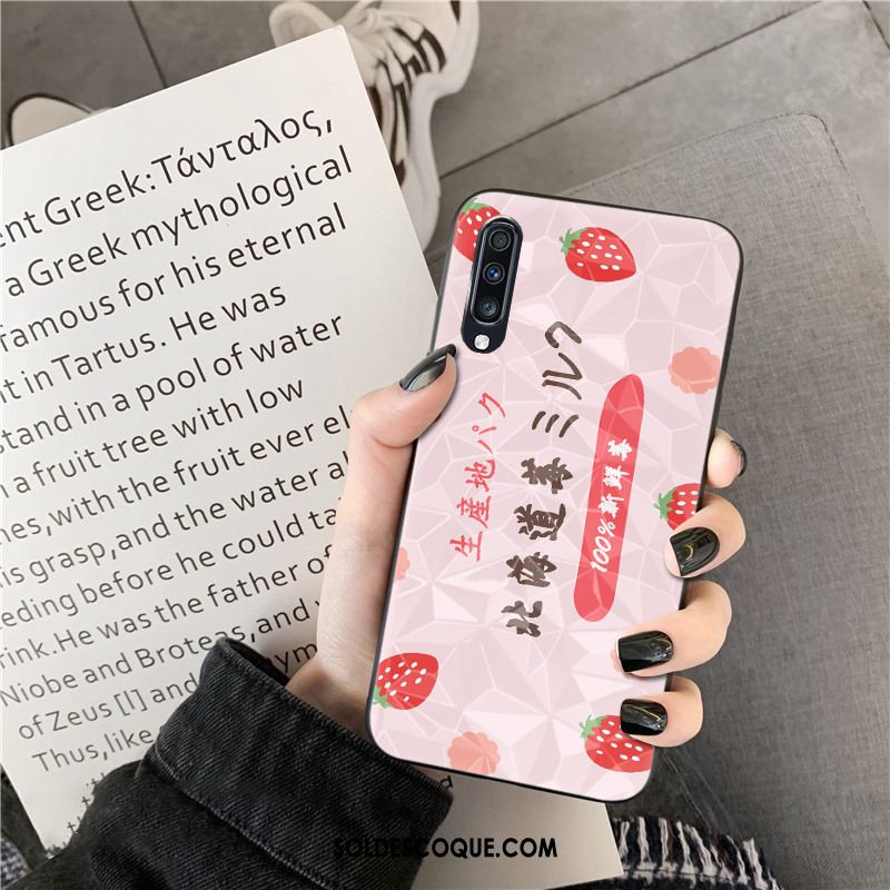 Coque Samsung Galaxy A30s Losange Dessin Animé Téléphone Portable Silicone Petit Pas Cher