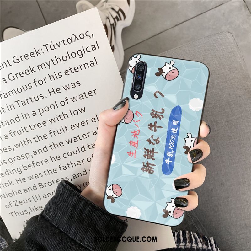 Coque Samsung Galaxy A30s Losange Dessin Animé Téléphone Portable Silicone Petit Pas Cher