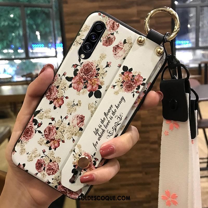 Coque Samsung Galaxy A30s Ornements Suspendus Frais Support Petit Fleur Pas Cher