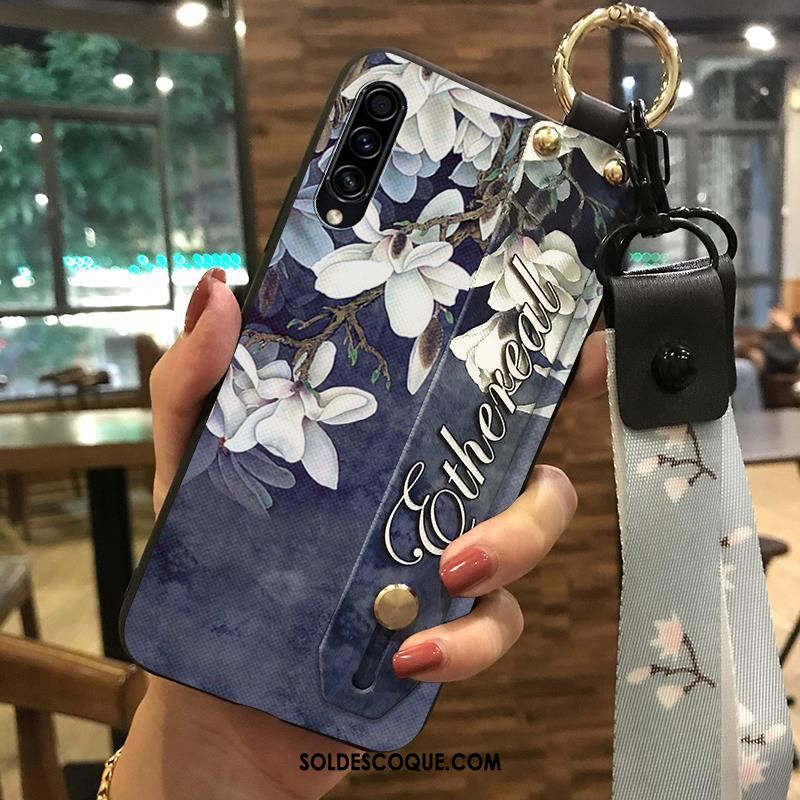 Coque Samsung Galaxy A30s Ornements Suspendus Frais Support Petit Fleur Pas Cher