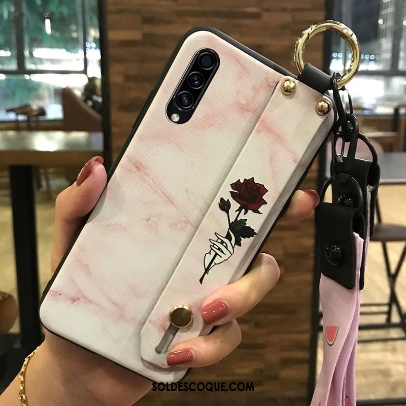 Coque Samsung Galaxy A30s Ornements Suspendus Frais Support Petit Fleur Pas Cher