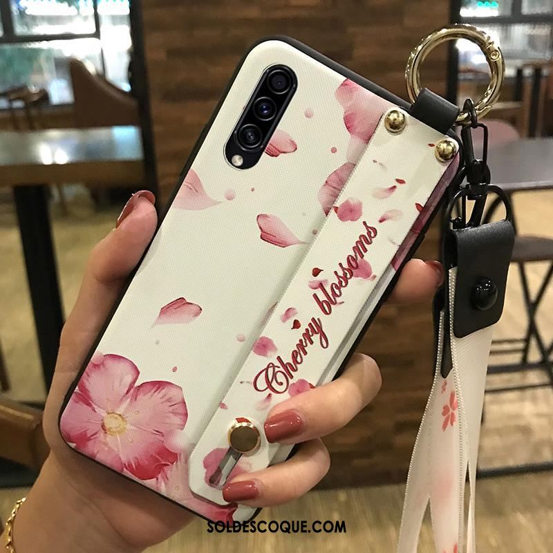 Coque Samsung Galaxy A30s Ornements Suspendus Frais Support Petit Fleur Pas Cher