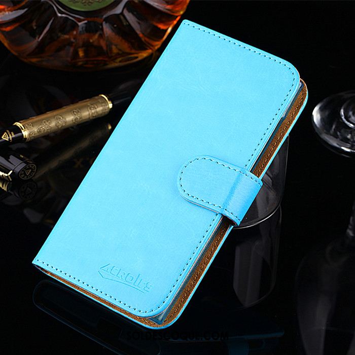 Coque Samsung Galaxy A40 Fluide Doux Étoile Carte Bleu Tissu Housse Pas Cher