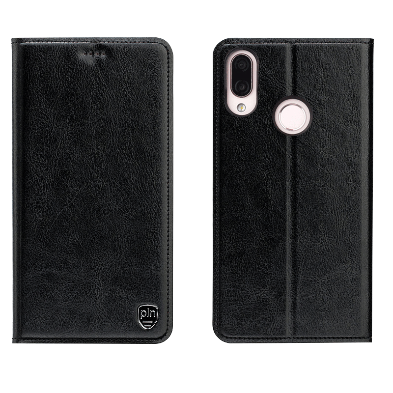 Coque Samsung Galaxy A40 Incassable Cuir Véritable Étui Étui En Cuir Étoile En Ligne