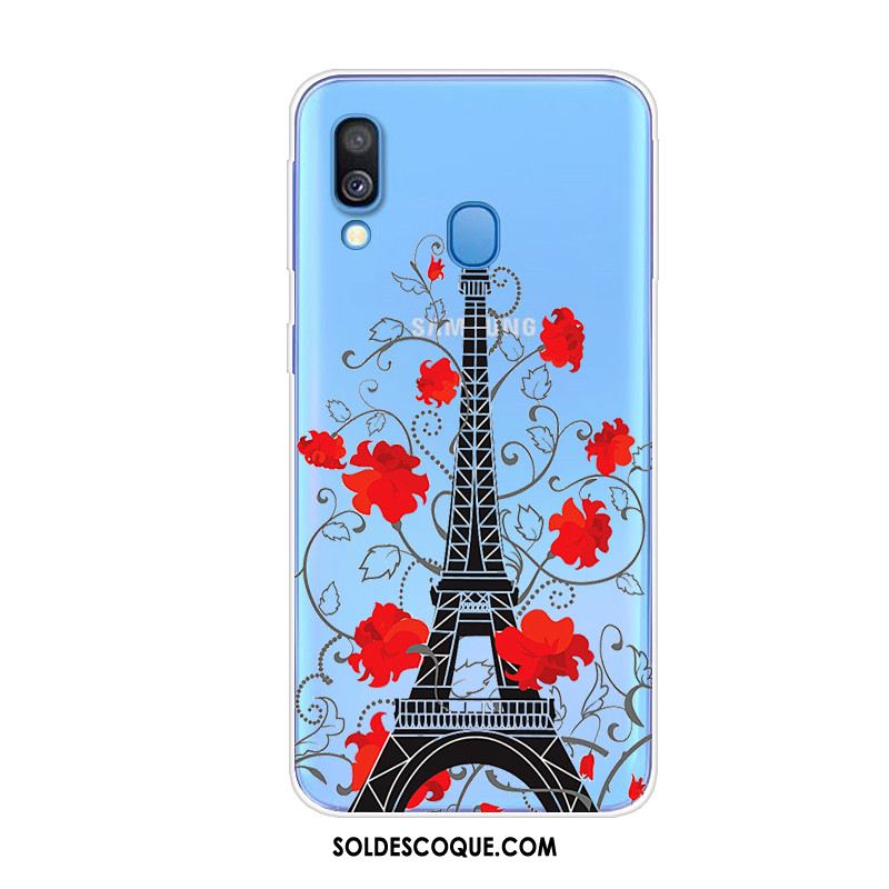 Coque Samsung Galaxy A40 Personnalité Fluide Doux Animal Tendance Protection Soldes