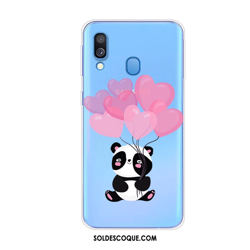 Coque Samsung Galaxy A40 Personnalité Fluide Doux Animal Tendance Protection Soldes