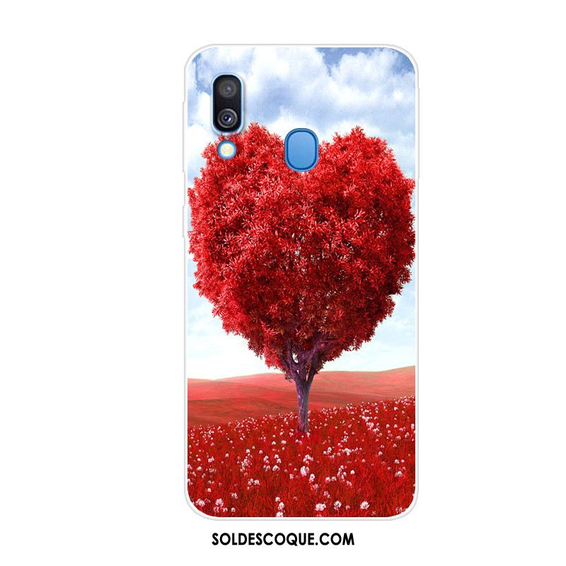 Coque Samsung Galaxy A40 Personnalité Fluide Doux Animal Tendance Protection Soldes