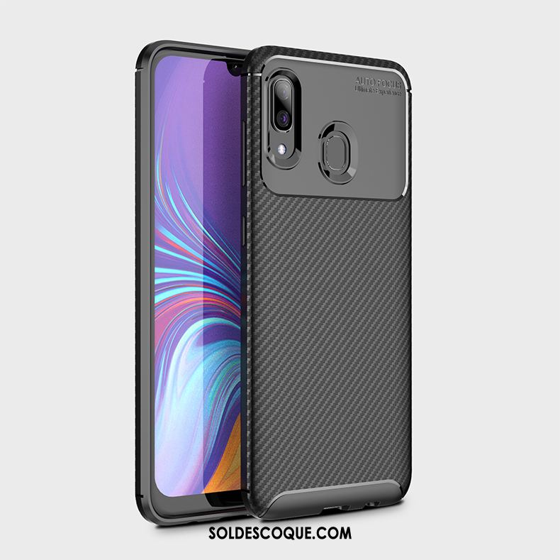 Coque Samsung Galaxy A40 Étoile Nouveau Fibre Silicone Protection Pas Cher