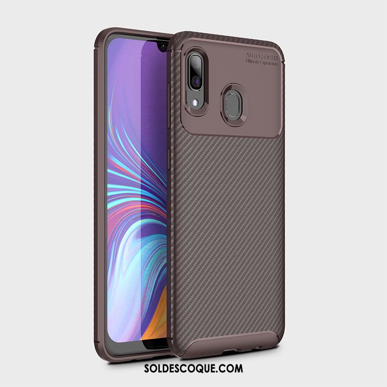 Coque Samsung Galaxy A40 Étoile Nouveau Fibre Silicone Protection Pas Cher