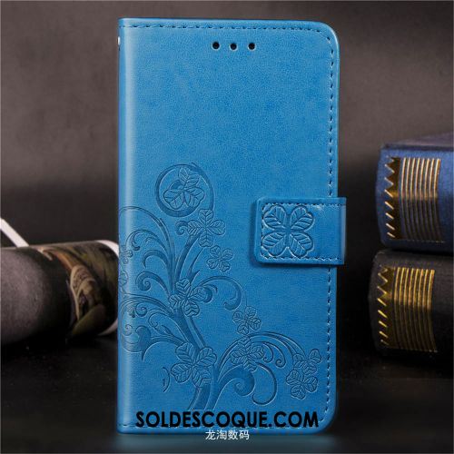 Coque Samsung Galaxy A40 Étoile Violet Chanceux Étui En Cuir Protection En Vente