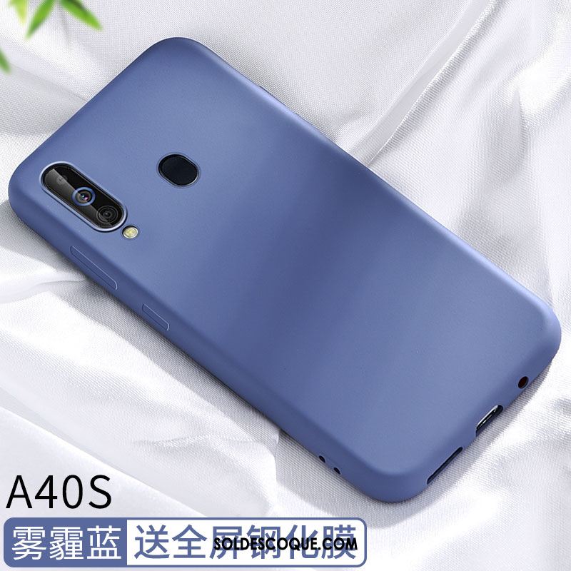 Coque Samsung Galaxy A40s Créatif Silicone Personnalité Protection Incassable En Vente