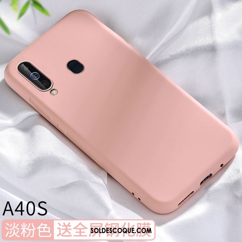 Coque Samsung Galaxy A40s Créatif Silicone Personnalité Protection Incassable En Vente