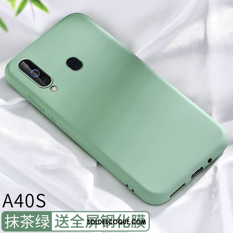 Coque Samsung Galaxy A40s Créatif Silicone Personnalité Protection Incassable En Vente