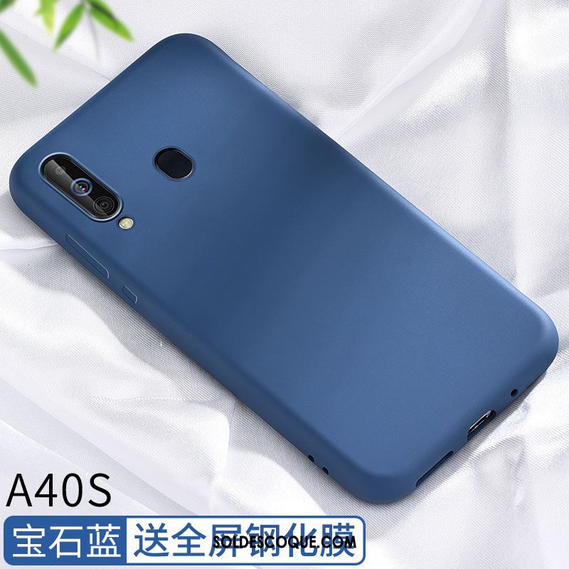 Coque Samsung Galaxy A40s Créatif Silicone Personnalité Protection Incassable En Vente