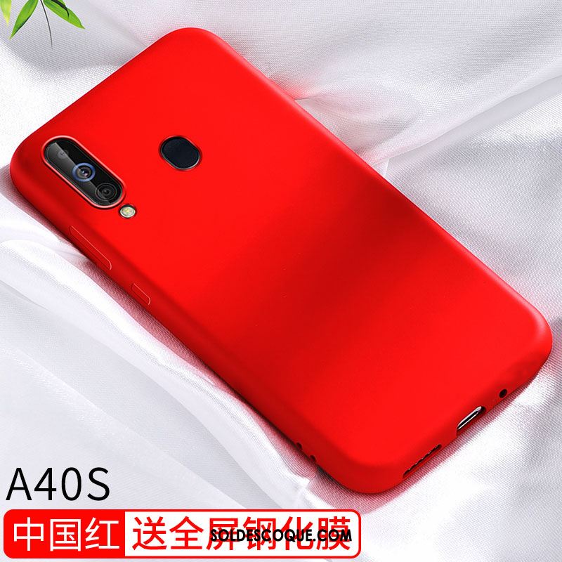 Coque Samsung Galaxy A40s Créatif Silicone Personnalité Protection Incassable En Vente