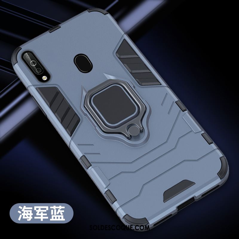 Coque Samsung Galaxy A40s Mode Tendance Anneau Support Une Agrafe Pas Cher