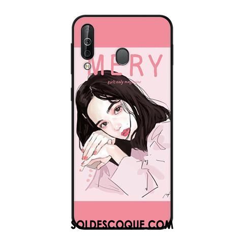 Coque Samsung Galaxy A40s Téléphone Portable Protection Vent Fluide Doux Rose France