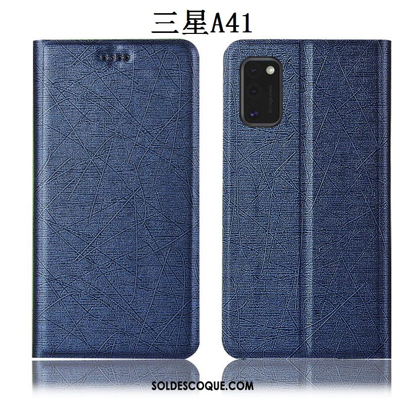 Coque Samsung Galaxy A41 Téléphone Portable Tout Compris Modèle Fleurie Soie Incassable France