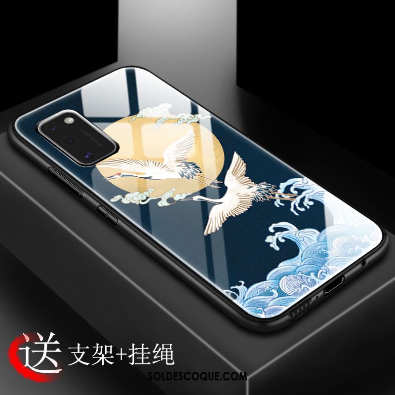 Coque Samsung Galaxy A41 Étoile Style Chinois Protection Personnalisé Verre France