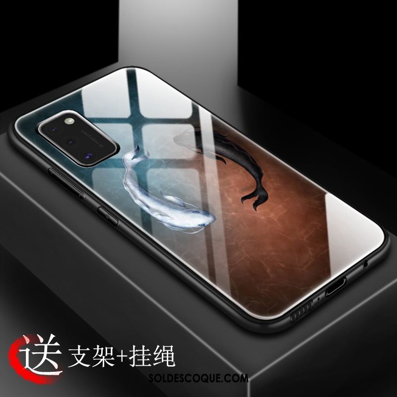 Coque Samsung Galaxy A41 Étoile Style Chinois Protection Personnalisé Verre France