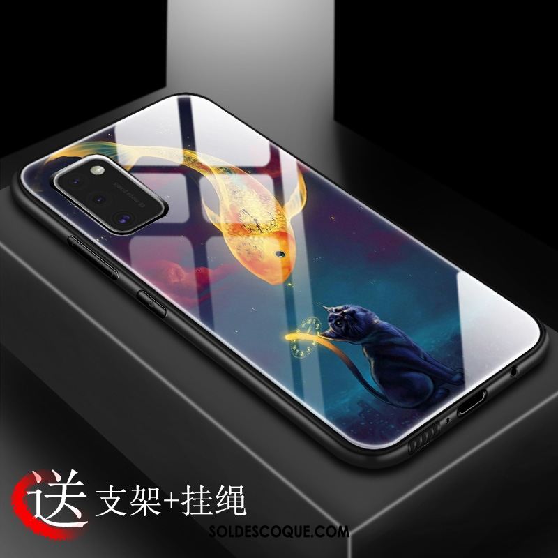 Coque Samsung Galaxy A41 Étoile Style Chinois Protection Personnalisé Verre France