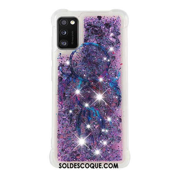 Coque Samsung Galaxy A41 Étoile Téléphone Portable Dessin Animé Quicksand Incassable France